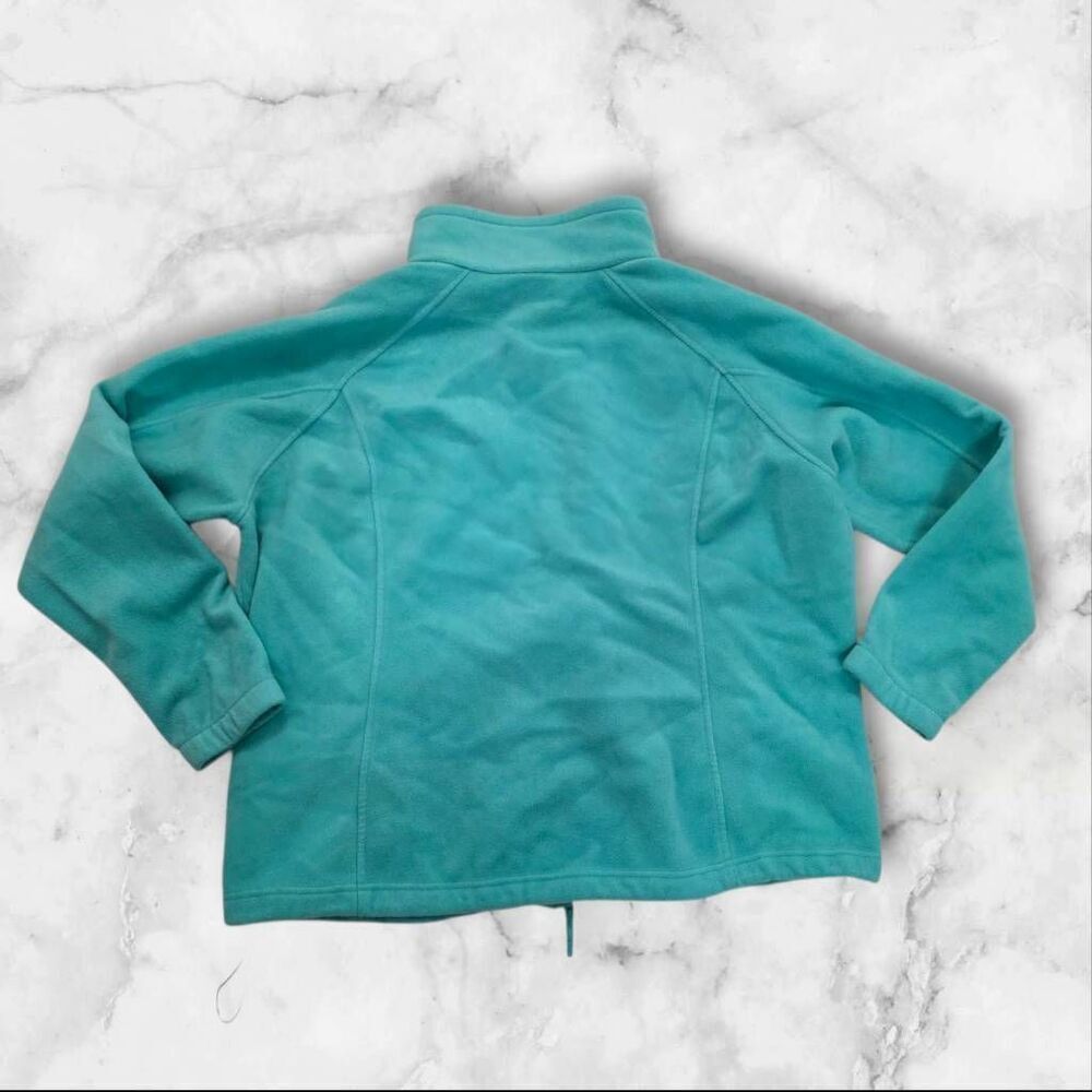 Columbia Teal 3XL Full Zip Jacket - Picture 2 of 5